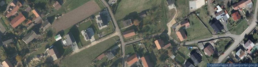 Zdjęcie satelitarne Krzywa ul.