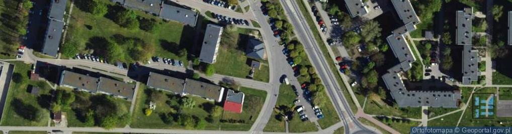 Zdjęcie satelitarne Króla Kazimierza Wielkiego ul.