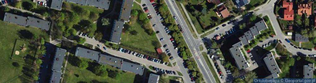 Zdjęcie satelitarne Króla Kazimierza Wielkiego ul.