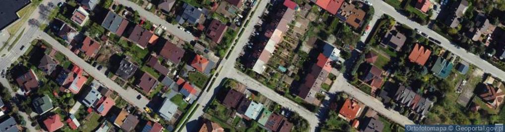 Zdjęcie satelitarne Królowej Jadwigi ul.