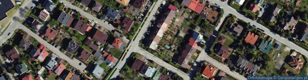 Zdjęcie satelitarne Królowej Jadwigi ul.