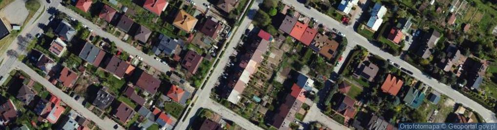 Zdjęcie satelitarne Królowej Jadwigi ul.