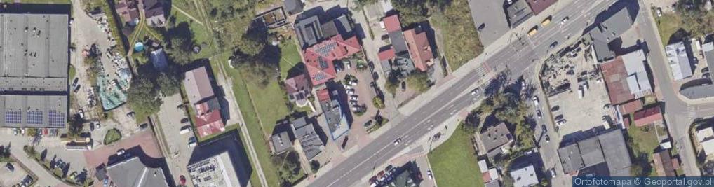 Zdjęcie satelitarne Krakowska ul.