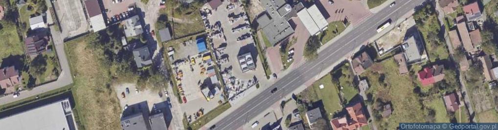 Zdjęcie satelitarne Krakowska ul.