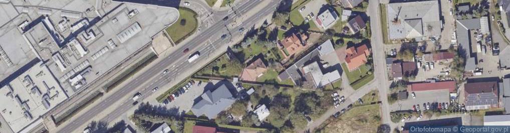 Zdjęcie satelitarne Krakowska ul.