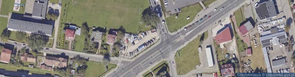 Zdjęcie satelitarne Krakowska ul.