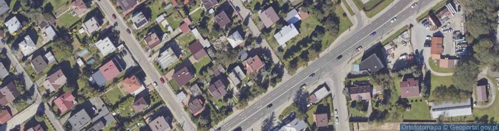 Zdjęcie satelitarne Krakowska ul.