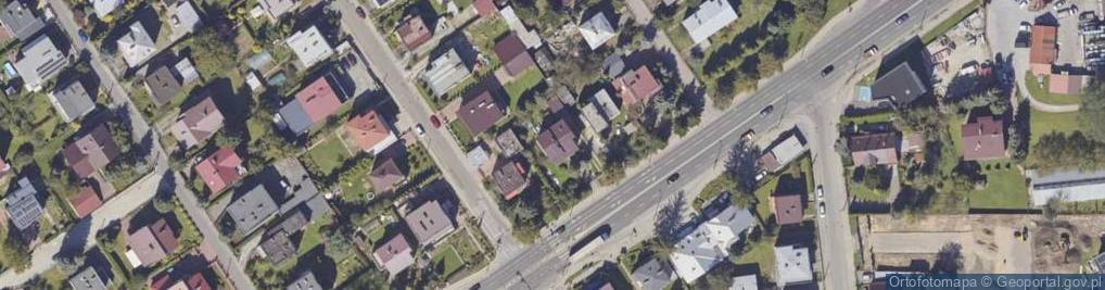 Zdjęcie satelitarne Krakowska ul.