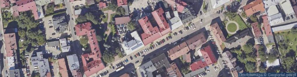 Zdjęcie satelitarne Krakowska ul.