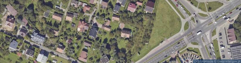 Zdjęcie satelitarne Krakowska ul.