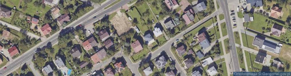 Zdjęcie satelitarne Krakowska ul.