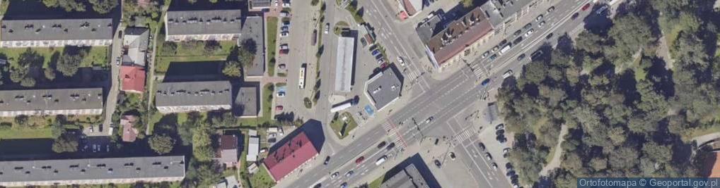 Zdjęcie satelitarne Krakowska ul.