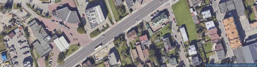 Zdjęcie satelitarne Krakowska ul.
