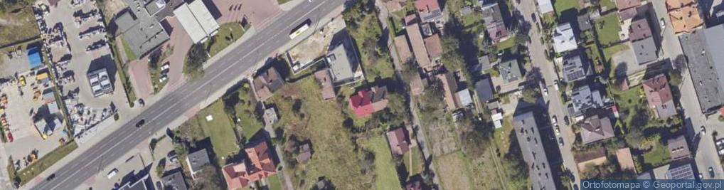 Zdjęcie satelitarne Krakowska ul.