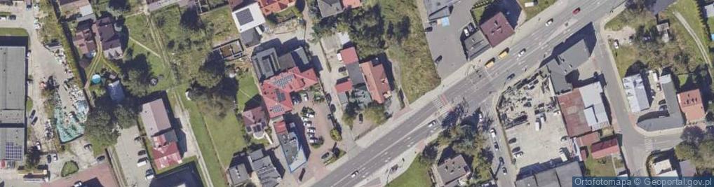 Zdjęcie satelitarne Krakowska ul.
