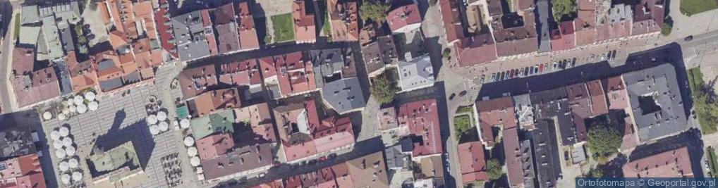 Zdjęcie satelitarne Kręta ul.