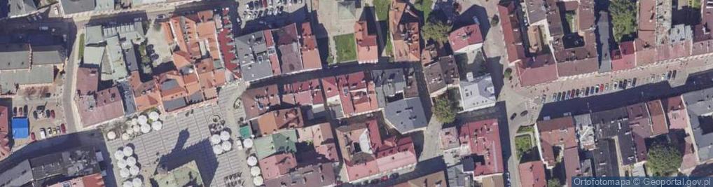 Zdjęcie satelitarne Kręta ul.