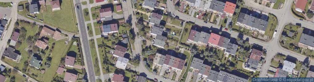 Zdjęcie satelitarne Króla Władysława Jagiełły ul.