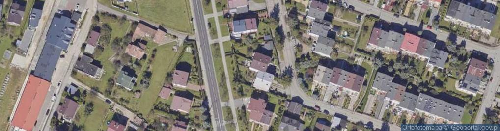 Zdjęcie satelitarne Króla Władysława Jagiełły ul.