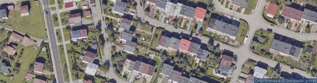 Zdjęcie satelitarne Królowej Jadwigi ul.