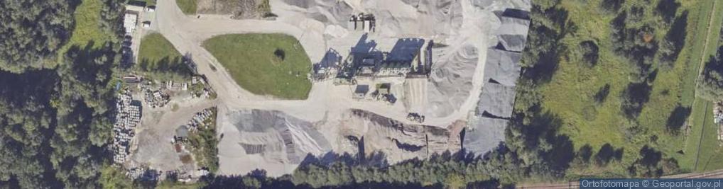 Zdjęcie satelitarne Kryształowa ul.