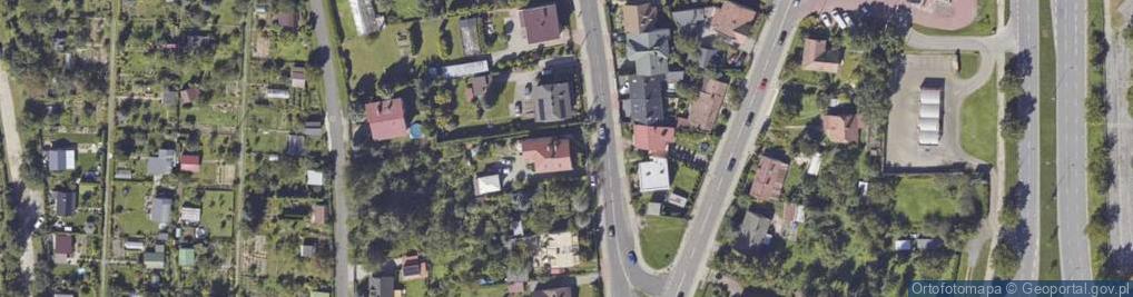 Zdjęcie satelitarne Krzyska ul.