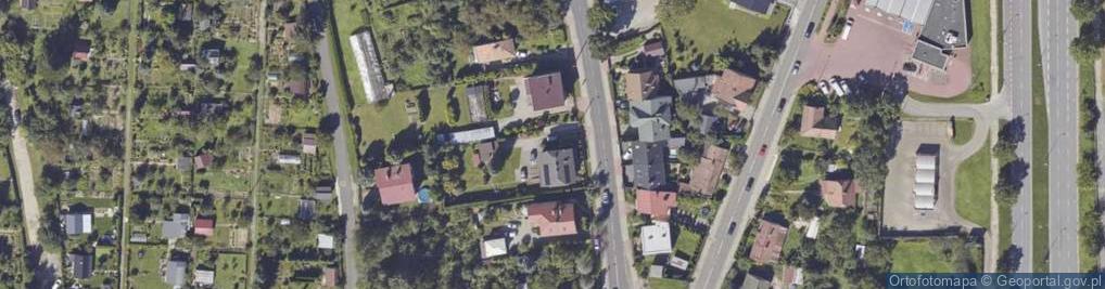 Zdjęcie satelitarne Krzyska ul.