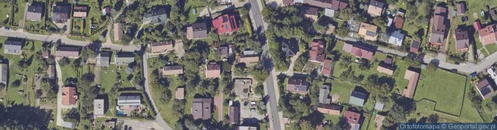 Zdjęcie satelitarne Krzyska ul.