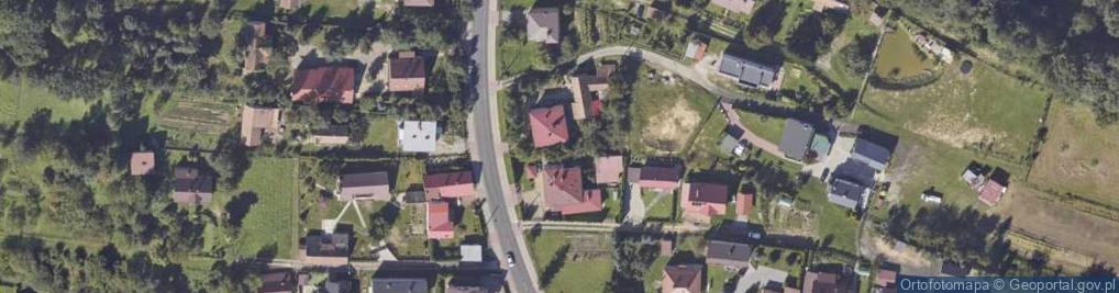 Zdjęcie satelitarne Krzyska ul.