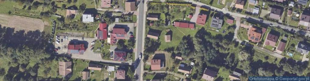 Zdjęcie satelitarne Krzyska ul.