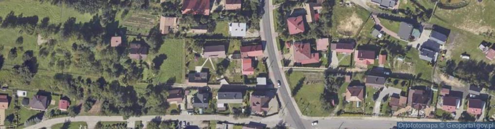 Zdjęcie satelitarne Krzyska ul.