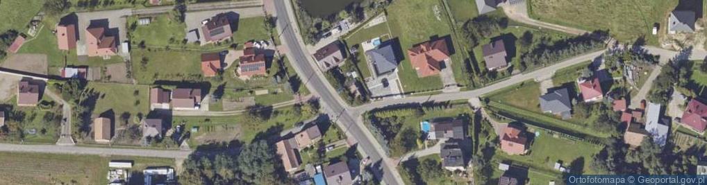 Zdjęcie satelitarne Krzyska ul.