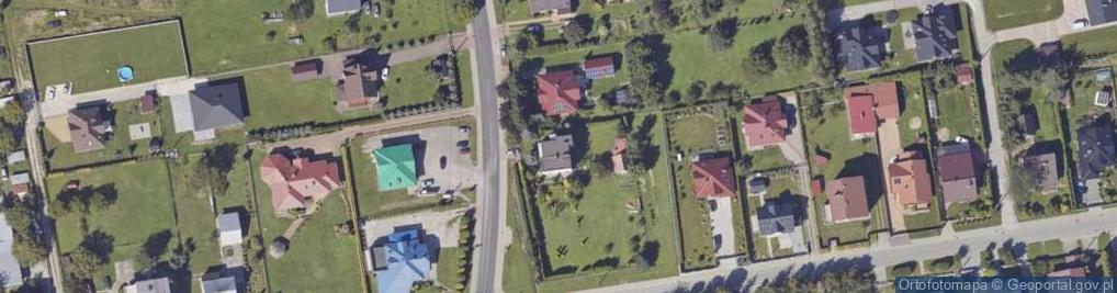 Zdjęcie satelitarne Krzyska ul.