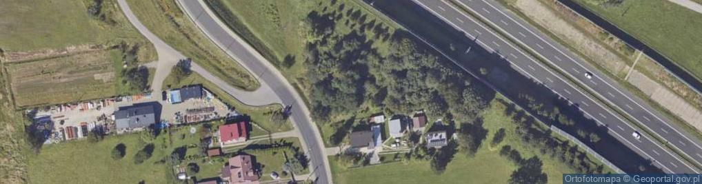 Zdjęcie satelitarne Krzyska ul.