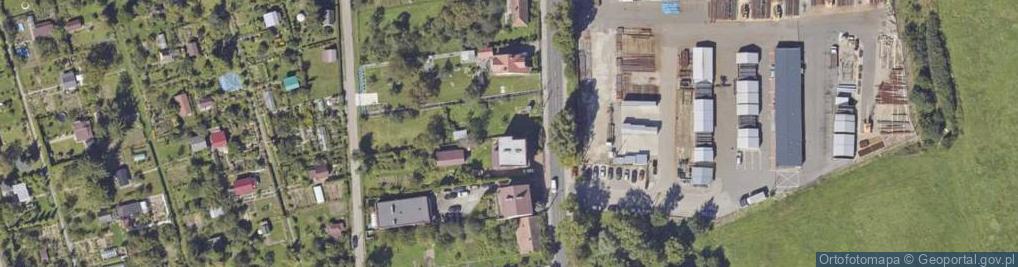 Zdjęcie satelitarne Krzyska ul.