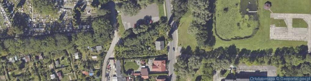 Zdjęcie satelitarne Krzyska ul.