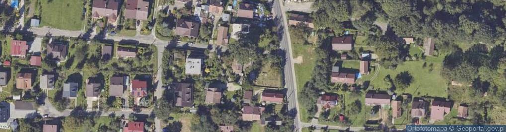 Zdjęcie satelitarne Krzyska ul.