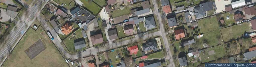 Zdjęcie satelitarne Kręta ul.