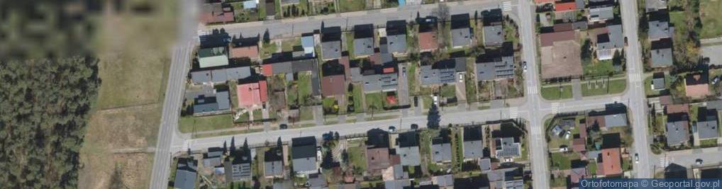 Zdjęcie satelitarne Króla Jana III Sobieskiego ul.