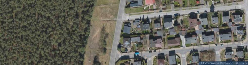 Zdjęcie satelitarne Króla Jana III Sobieskiego ul.