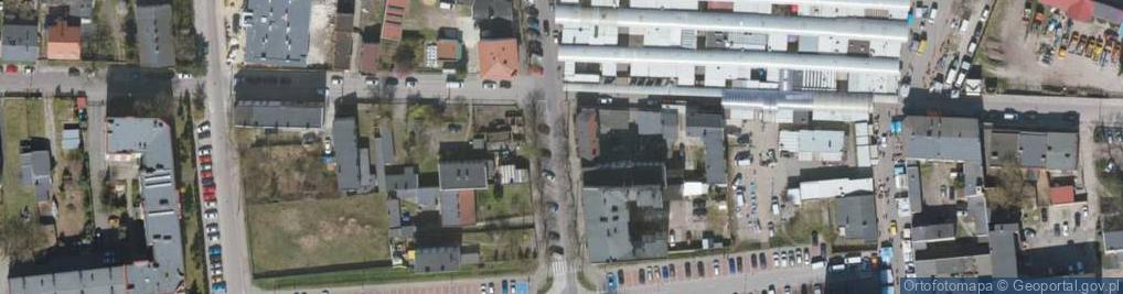 Zdjęcie satelitarne Krzyżowa ul.