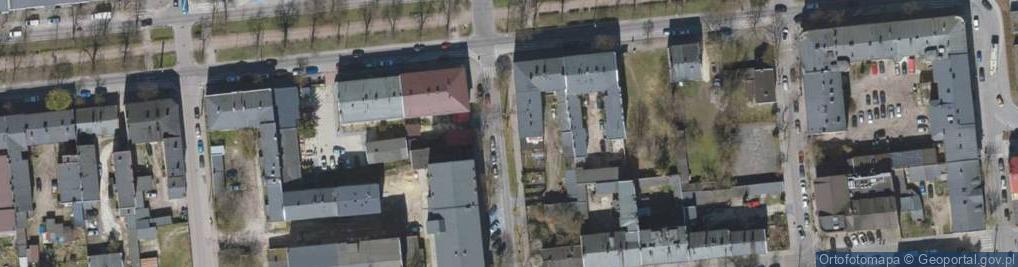 Zdjęcie satelitarne Krzyżowa ul.