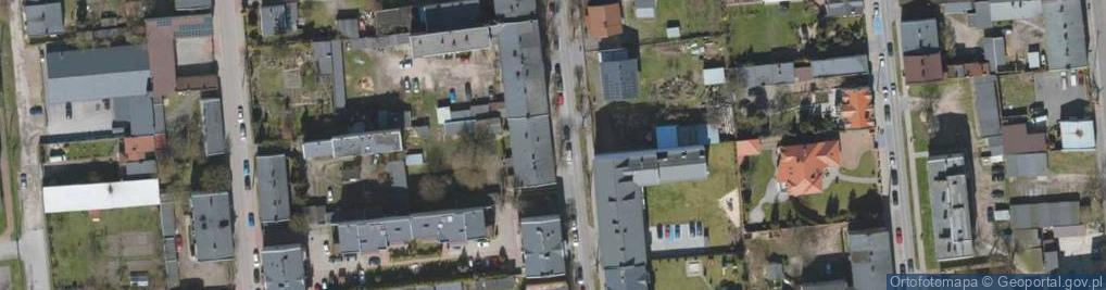 Zdjęcie satelitarne Krzyżowa ul.