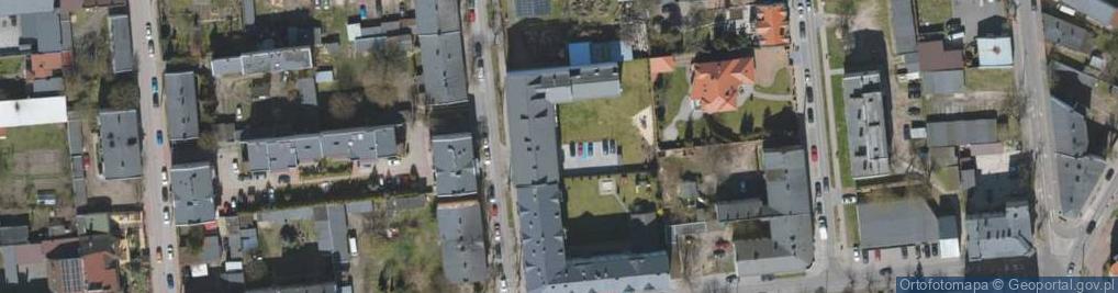 Zdjęcie satelitarne Krzyżowa ul.
