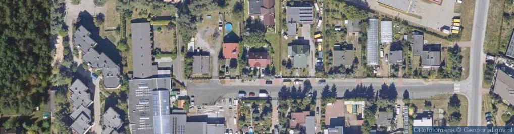 Zdjęcie satelitarne Kręta ul.