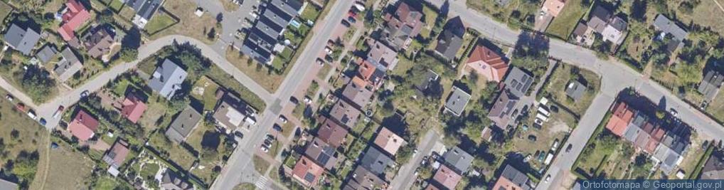 Zdjęcie satelitarne Kręta ul.
