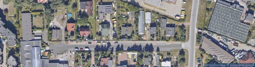 Zdjęcie satelitarne Kręta ul.