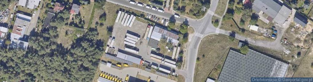 Zdjęcie satelitarne Kręta ul.