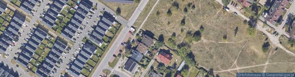 Zdjęcie satelitarne Kręta ul.