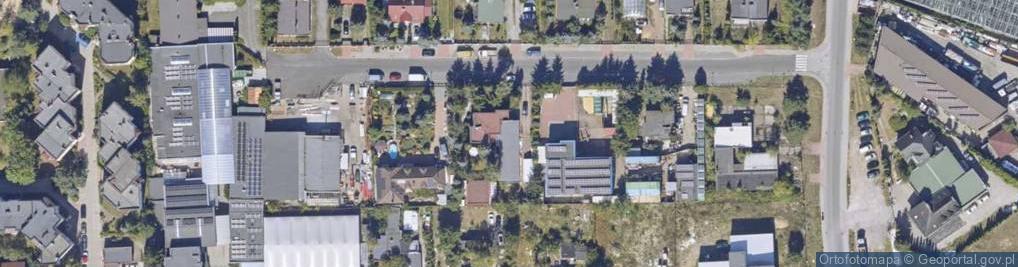Zdjęcie satelitarne Kręta ul.